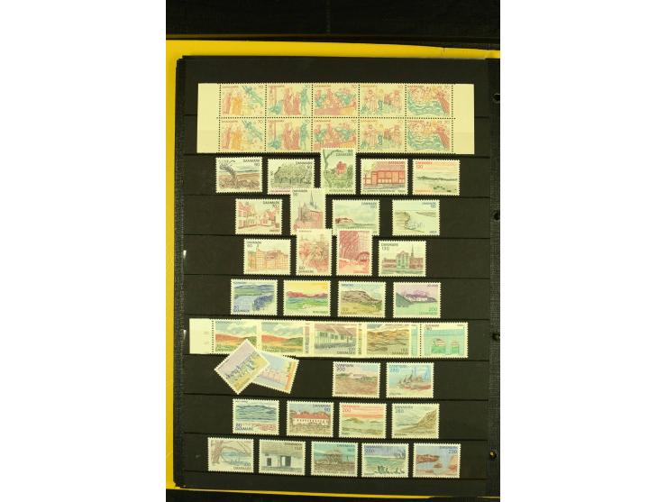 1851/1981, postfrische, ungebrauchte und gestempelte Sammlung mit guten Werten wie Mi.-Nr. 2, 66, Porto, Postfähre und Grönla