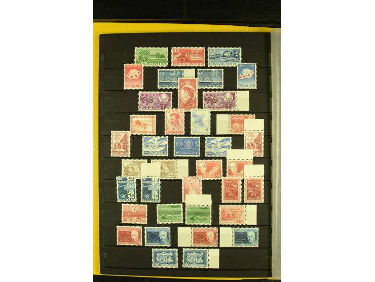 1851/1981, postfrische, ungebrauchte und gestempelte Sammlung mit guten Werten wie Mi.-Nr. 2, 66, Porto, Postfähre und Grönla
