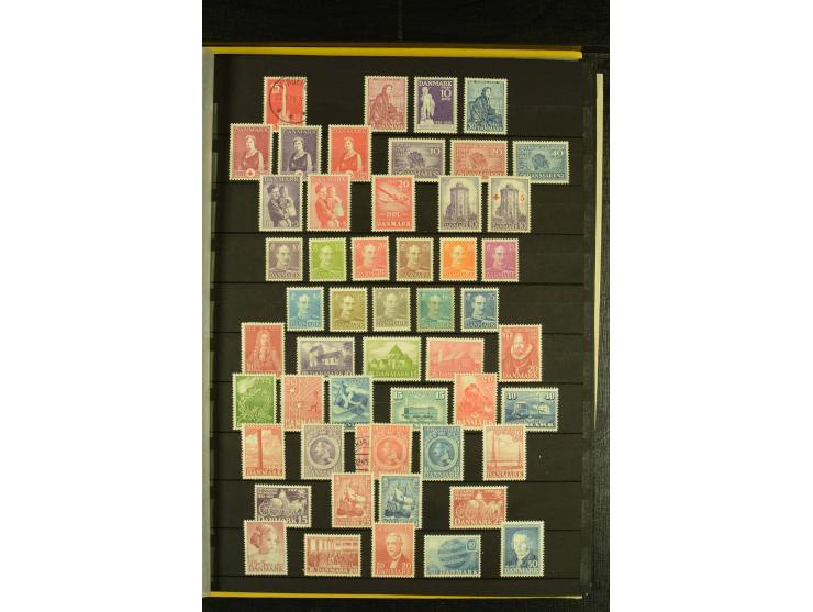 1851/1981, postfrische, ungebrauchte und gestempelte Sammlung mit guten Werten wie Mi.-Nr. 2, 66, Porto, Postfähre und Grönla