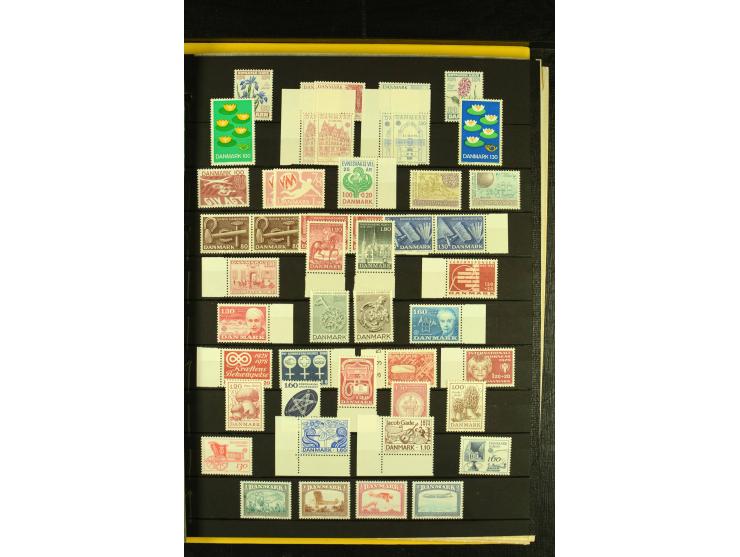 1851/1981, postfrische, ungebrauchte und gestempelte Sammlung mit guten Werten wie Mi.-Nr. 2, 66, Porto, Postfähre und Grönla