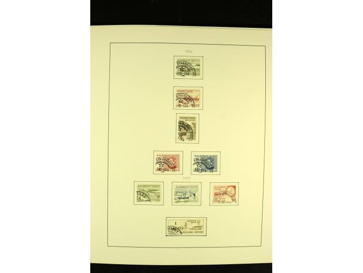 1938/2013, gestempelte weitgehend kpl. Sammlung mit u.a. Mi.-Nr. 8-16, 17-25 etc., dazu Thule