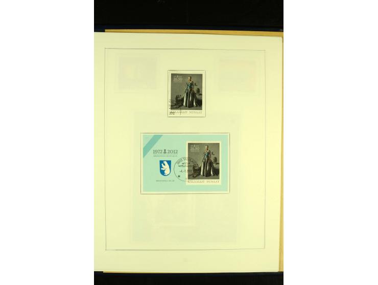 1938/2013, gestempelte weitgehend kpl. Sammlung mit u.a. Mi.-Nr. 8-16, 17-25 etc., dazu Thule