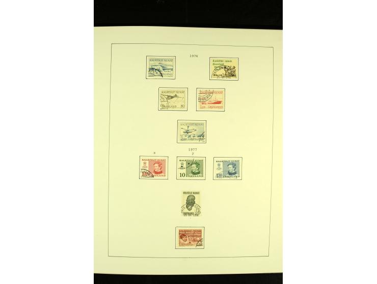 1938/2013, gestempelte weitgehend kpl. Sammlung mit u.a. Mi.-Nr. 8-16, 17-25 etc., dazu Thule