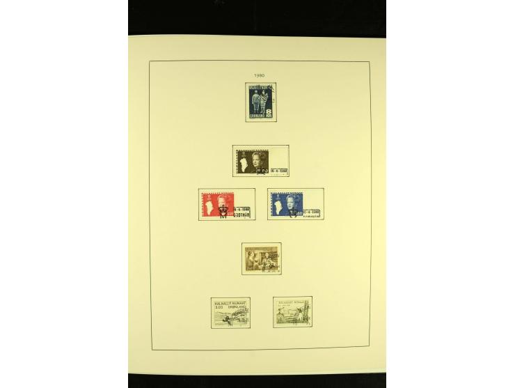 1938/2013, gestempelte weitgehend kpl. Sammlung mit u.a. Mi.-Nr. 8-16, 17-25 etc., dazu Thule