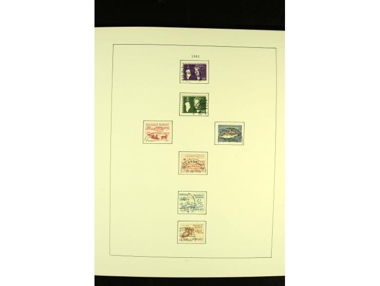 1938/2013, gestempelte weitgehend kpl. Sammlung mit u.a. Mi.-Nr. 8-16, 17-25 etc., dazu Thule