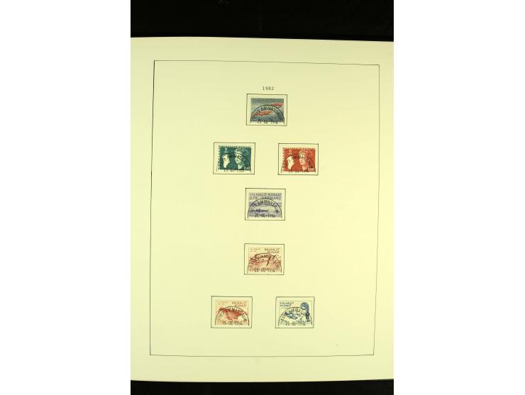 1938/2013, gestempelte weitgehend kpl. Sammlung mit u.a. Mi.-Nr. 8-16, 17-25 etc., dazu Thule