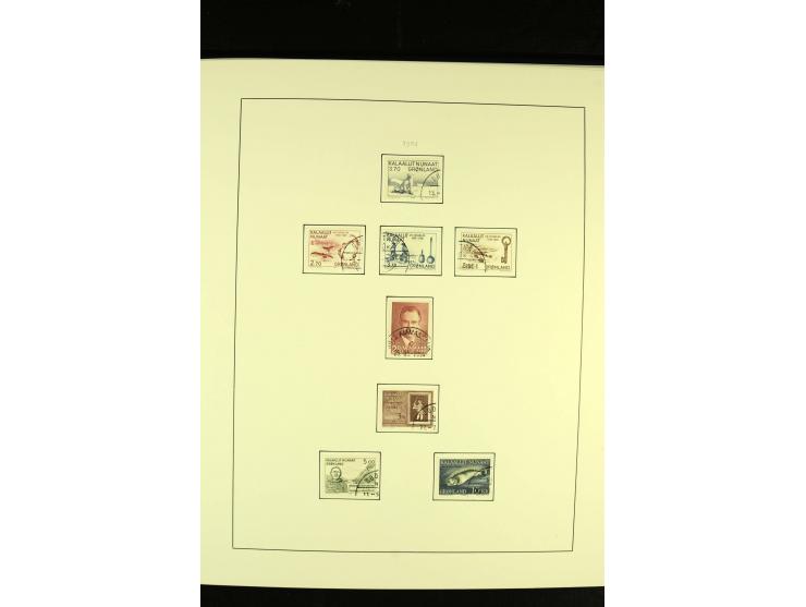 1938/2013, gestempelte weitgehend kpl. Sammlung mit u.a. Mi.-Nr. 8-16, 17-25 etc., dazu Thule