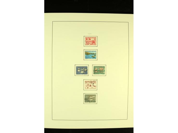 1938/2013, gestempelte weitgehend kpl. Sammlung mit u.a. Mi.-Nr. 8-16, 17-25 etc., dazu Thule