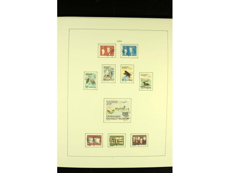 1938/2013, gestempelte weitgehend kpl. Sammlung mit u.a. Mi.-Nr. 8-16, 17-25 etc., dazu Thule