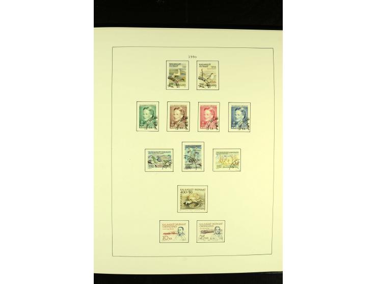 1938/2013, gestempelte weitgehend kpl. Sammlung mit u.a. Mi.-Nr. 8-16, 17-25 etc., dazu Thule