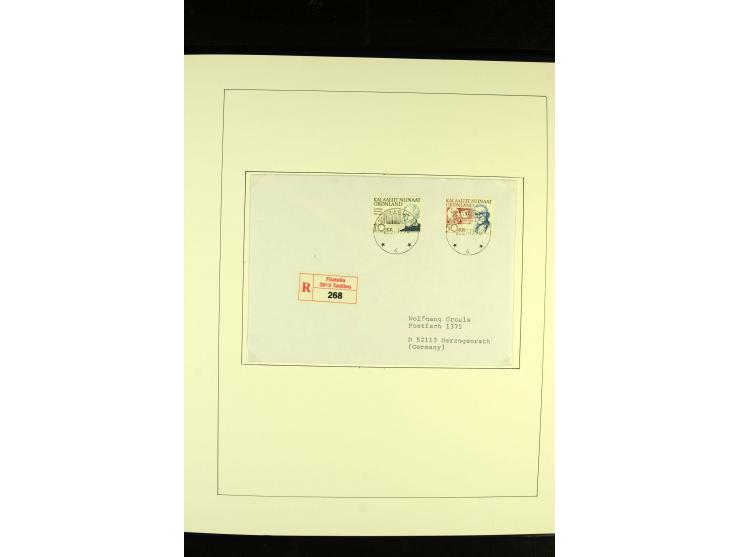 1938/2013, gestempelte weitgehend kpl. Sammlung mit u.a. Mi.-Nr. 8-16, 17-25 etc., dazu Thule