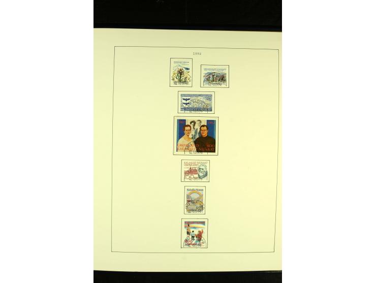 1938/2013, gestempelte weitgehend kpl. Sammlung mit u.a. Mi.-Nr. 8-16, 17-25 etc., dazu Thule