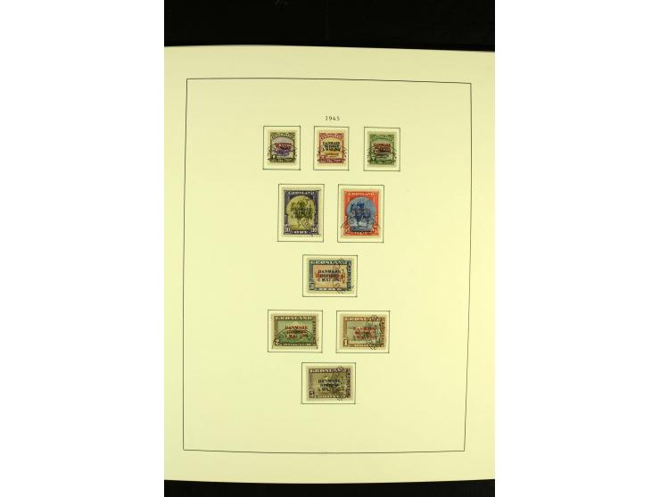 1938/2013, gestempelte weitgehend kpl. Sammlung mit u.a. Mi.-Nr. 8-16, 17-25 etc., dazu Thule