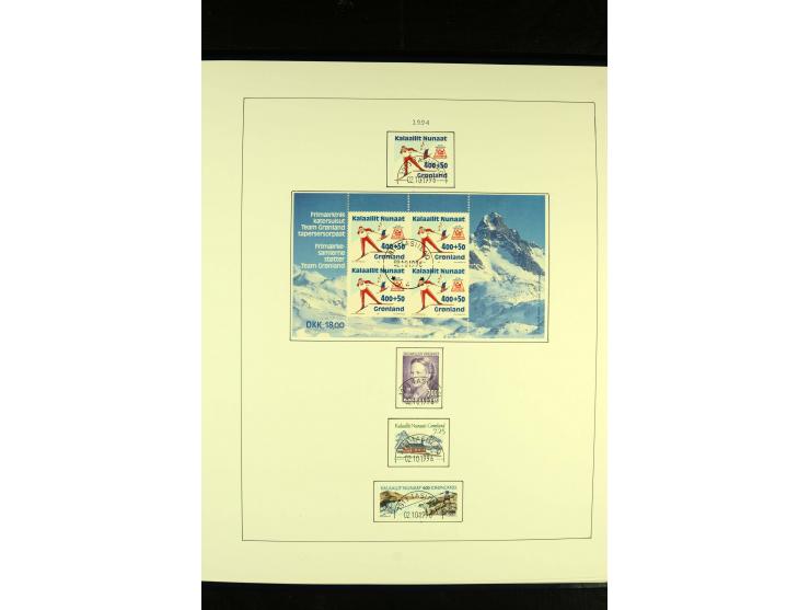 1938/2013, gestempelte weitgehend kpl. Sammlung mit u.a. Mi.-Nr. 8-16, 17-25 etc., dazu Thule
