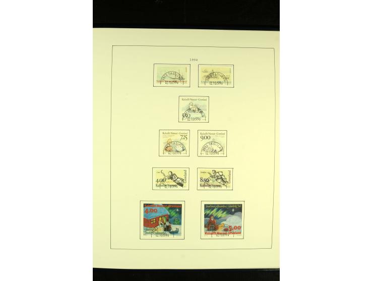 1938/2013, gestempelte weitgehend kpl. Sammlung mit u.a. Mi.-Nr. 8-16, 17-25 etc., dazu Thule