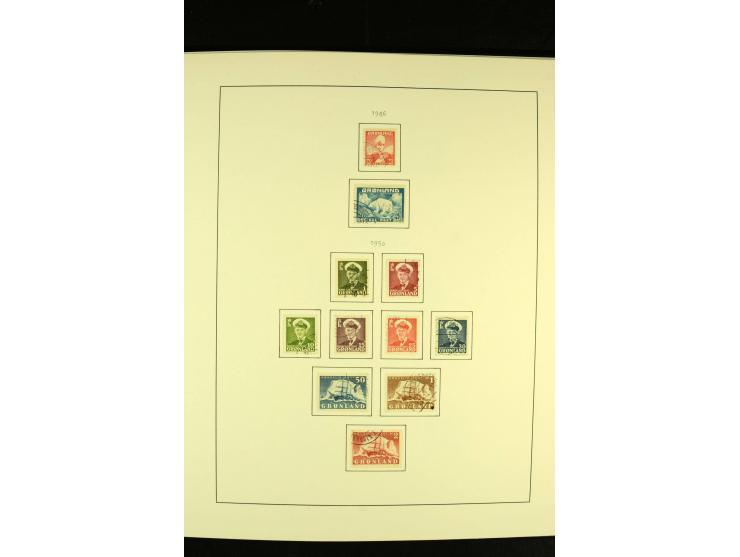 1938/2013, gestempelte weitgehend kpl. Sammlung mit u.a. Mi.-Nr. 8-16, 17-25 etc., dazu Thule