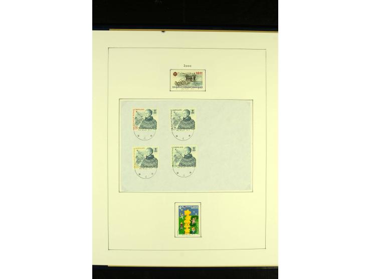 1938/2013, gestempelte weitgehend kpl. Sammlung mit u.a. Mi.-Nr. 8-16, 17-25 etc., dazu Thule