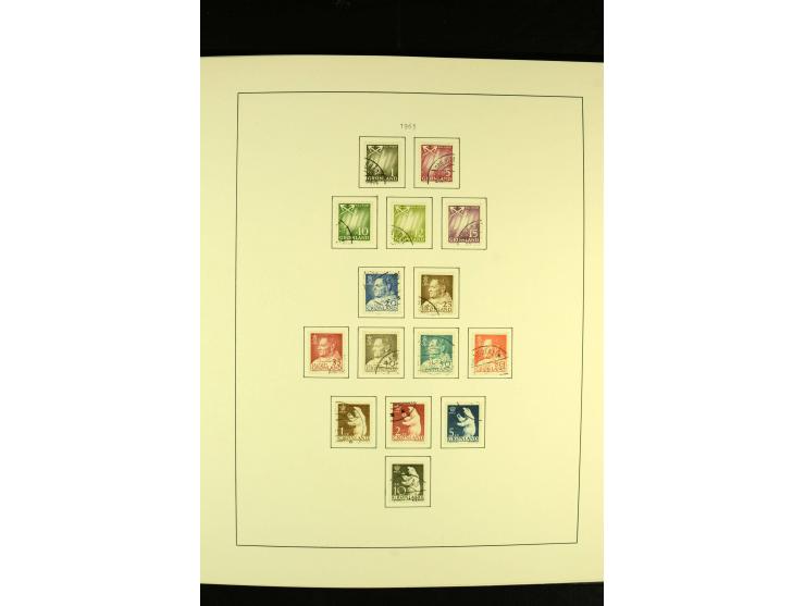 1938/2013, gestempelte weitgehend kpl. Sammlung mit u.a. Mi.-Nr. 8-16, 17-25 etc., dazu Thule