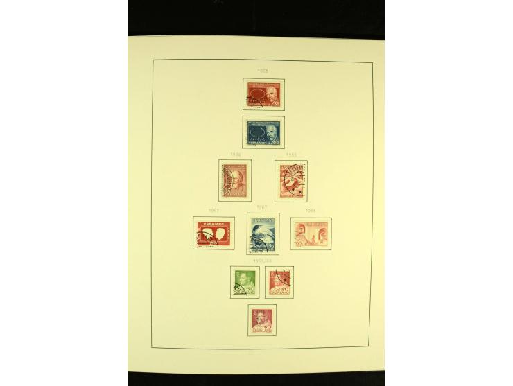 1938/2013, gestempelte weitgehend kpl. Sammlung mit u.a. Mi.-Nr. 8-16, 17-25 etc., dazu Thule