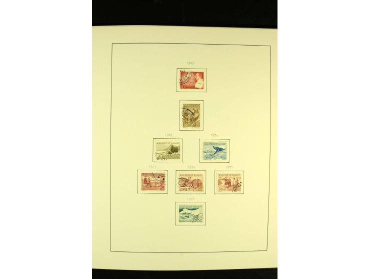 1938/2013, gestempelte weitgehend kpl. Sammlung mit u.a. Mi.-Nr. 8-16, 17-25 etc., dazu Thule