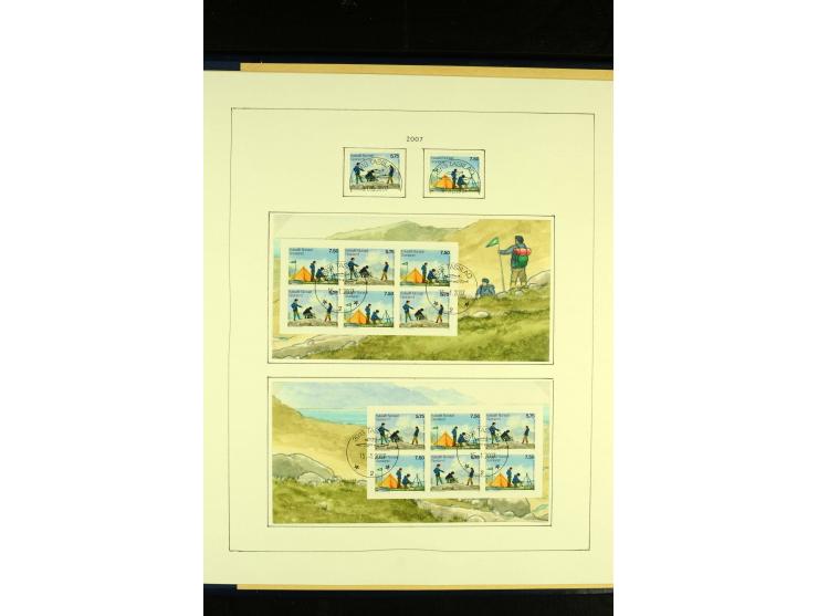 1938/2013, gestempelte weitgehend kpl. Sammlung mit u.a. Mi.-Nr. 8-16, 17-25 etc., dazu Thule