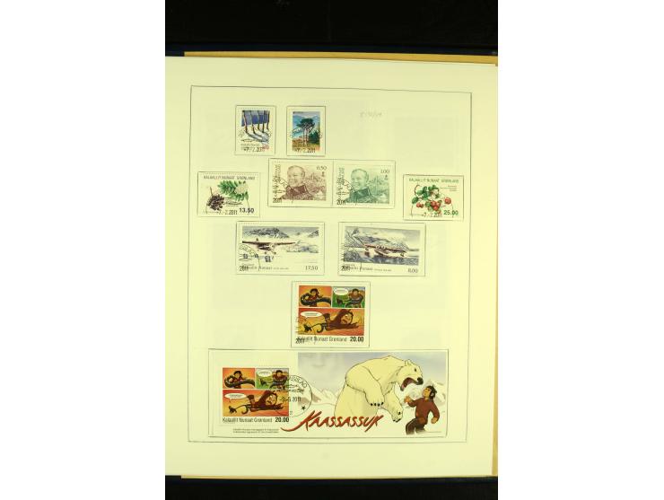 1938/2013, gestempelte weitgehend kpl. Sammlung mit u.a. Mi.-Nr. 8-16, 17-25 etc., dazu Thule