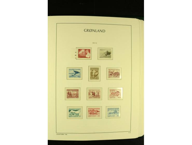 1938/95, postfrische kpl. Sammlung, dazu Färöer 1975/93, kpl. postfrisch