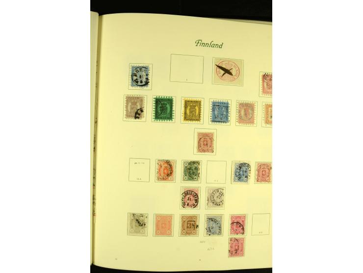 1856/1974, postfrische, ungebrauchte und gestempelte Sammlung mit u.a. Mi.-Nr. 2, 3-4, 10, 11, 35-47 etc., Zungenmarken teils