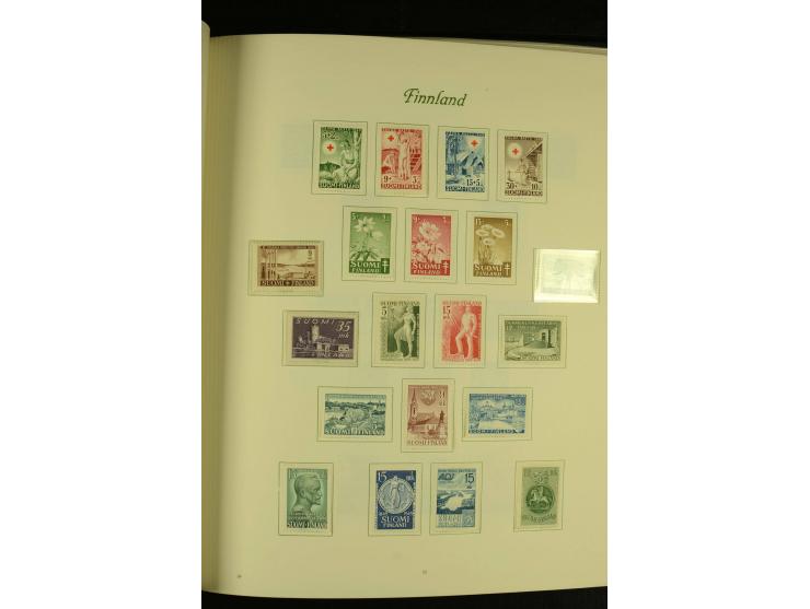 1856/1974, postfrische, ungebrauchte und gestempelte Sammlung mit u.a. Mi.-Nr. 2, 3-4, 10, 11, 35-47 etc., Zungenmarken teils
