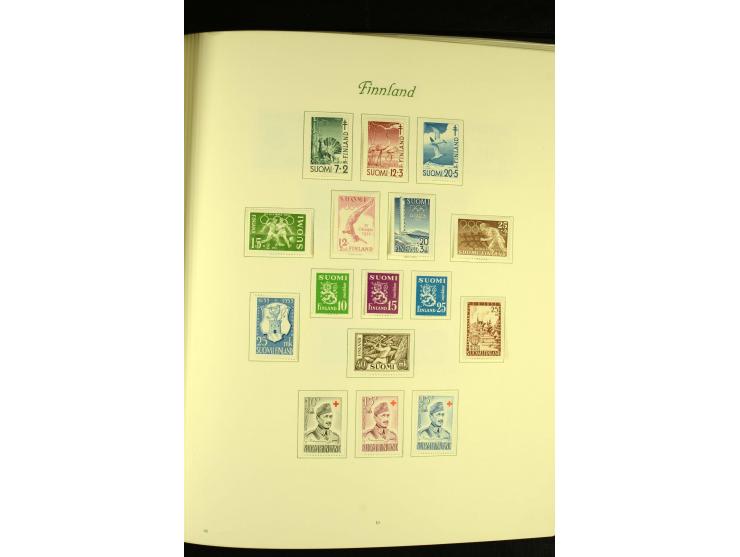1856/1974, postfrische, ungebrauchte und gestempelte Sammlung mit u.a. Mi.-Nr. 2, 3-4, 10, 11, 35-47 etc., Zungenmarken teils