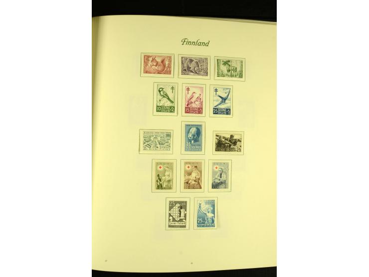 1856/1974, postfrische, ungebrauchte und gestempelte Sammlung mit u.a. Mi.-Nr. 2, 3-4, 10, 11, 35-47 etc., Zungenmarken teils