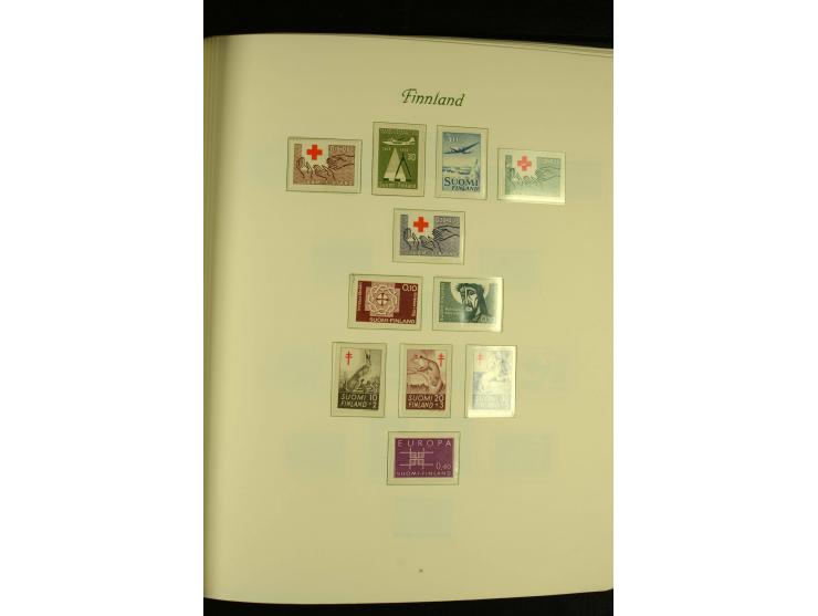 1856/1974, postfrische, ungebrauchte und gestempelte Sammlung mit u.a. Mi.-Nr. 2, 3-4, 10, 11, 35-47 etc., Zungenmarken teils