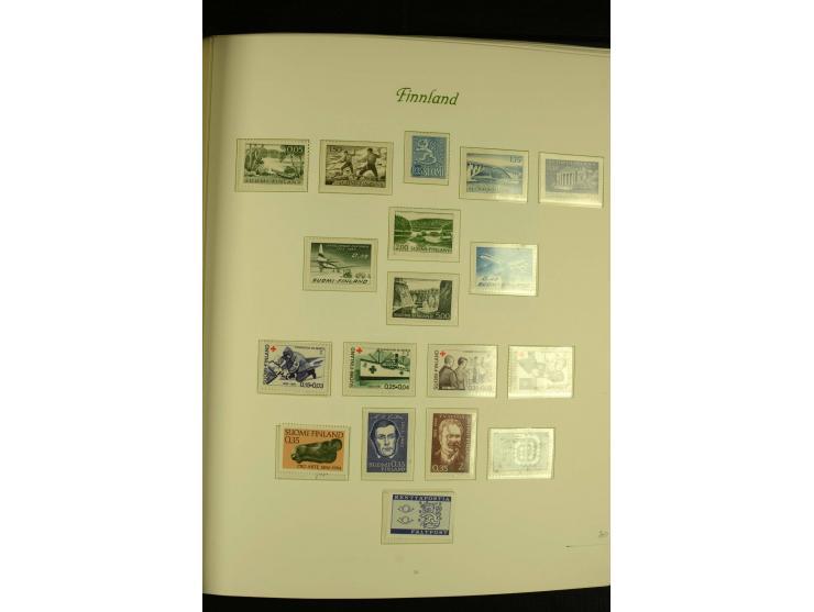 1856/1974, postfrische, ungebrauchte und gestempelte Sammlung mit u.a. Mi.-Nr. 2, 3-4, 10, 11, 35-47 etc., Zungenmarken teils