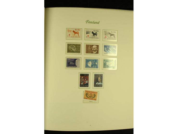 1856/1974, postfrische, ungebrauchte und gestempelte Sammlung mit u.a. Mi.-Nr. 2, 3-4, 10, 11, 35-47 etc., Zungenmarken teils