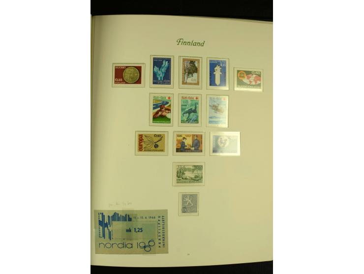 1856/1974, postfrische, ungebrauchte und gestempelte Sammlung mit u.a. Mi.-Nr. 2, 3-4, 10, 11, 35-47 etc., Zungenmarken teils