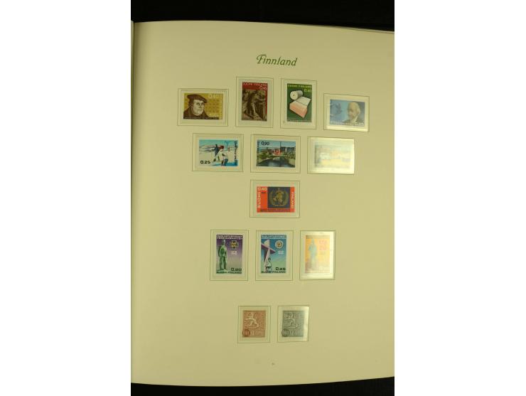 1856/1974, postfrische, ungebrauchte und gestempelte Sammlung mit u.a. Mi.-Nr. 2, 3-4, 10, 11, 35-47 etc., Zungenmarken teils