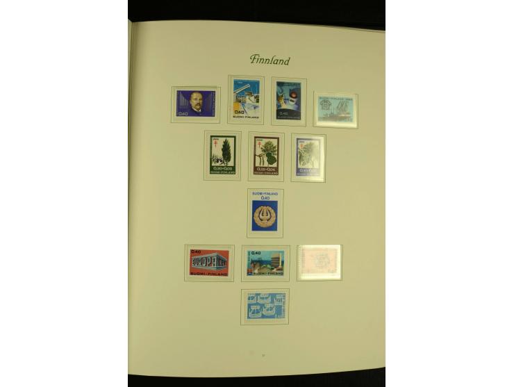 1856/1974, postfrische, ungebrauchte und gestempelte Sammlung mit u.a. Mi.-Nr. 2, 3-4, 10, 11, 35-47 etc., Zungenmarken teils