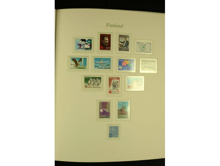 1856/1974, postfrische, ungebrauchte und gestempelte Sammlung mit u.a. Mi.-Nr. 2, 3-4, 10, 11, 35-47 etc., Zungenmarken teils