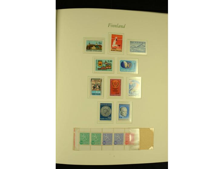 1856/1974, postfrische, ungebrauchte und gestempelte Sammlung mit u.a. Mi.-Nr. 2, 3-4, 10, 11, 35-47 etc., Zungenmarken teils