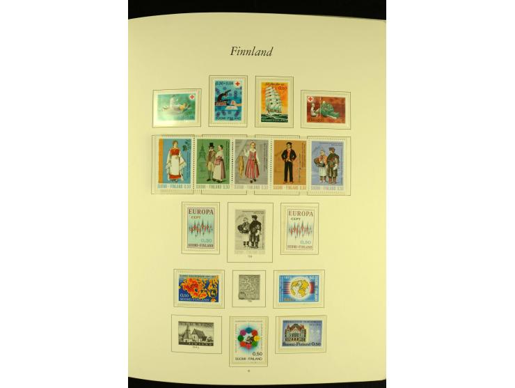 1856/1974, postfrische, ungebrauchte und gestempelte Sammlung mit u.a. Mi.-Nr. 2, 3-4, 10, 11, 35-47 etc., Zungenmarken teils