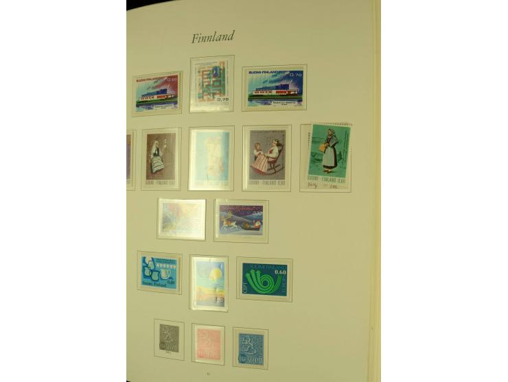 1856/1974, postfrische, ungebrauchte und gestempelte Sammlung mit u.a. Mi.-Nr. 2, 3-4, 10, 11, 35-47 etc., Zungenmarken teils