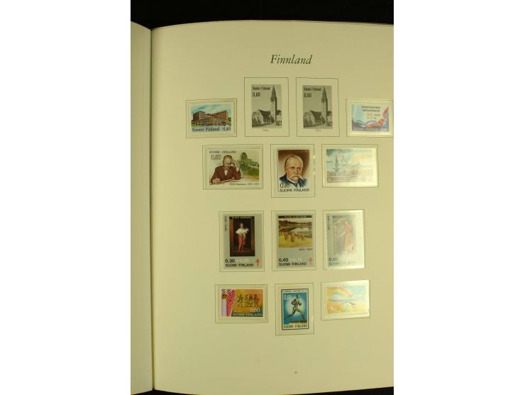1856/1974, postfrische, ungebrauchte und gestempelte Sammlung mit u.a. Mi.-Nr. 2, 3-4, 10, 11, 35-47 etc., Zungenmarken teils