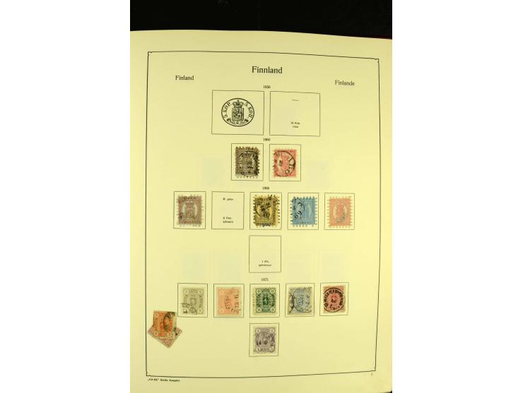 1860/1913, gestempelte Sammlung, ab 1945 weitgehend kpl.