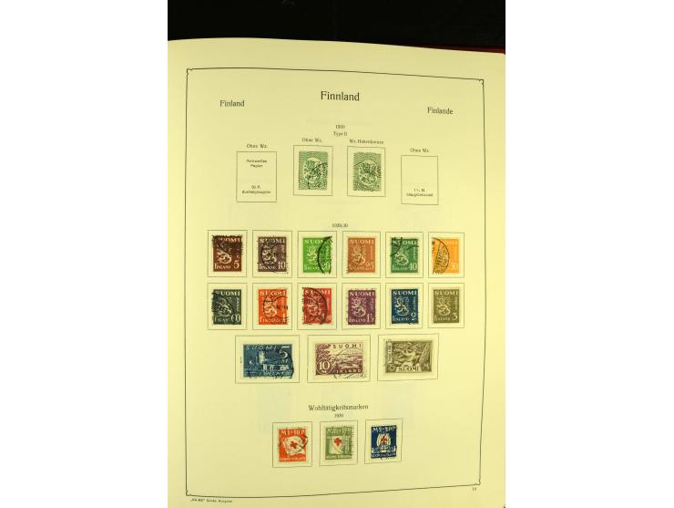 1860/1913, gestempelte Sammlung, ab 1945 weitgehend kpl.