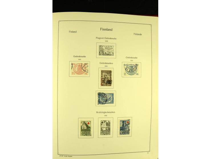 1860/1913, gestempelte Sammlung, ab 1945 weitgehend kpl.
