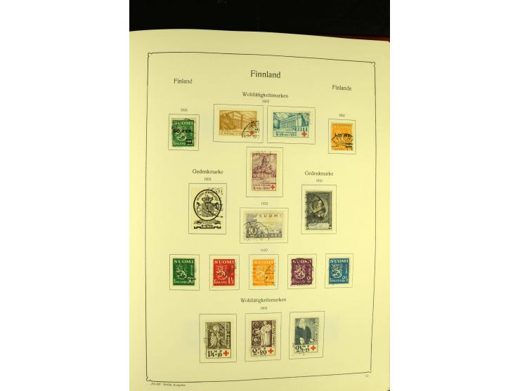 1860/1913, gestempelte Sammlung, ab 1945 weitgehend kpl.