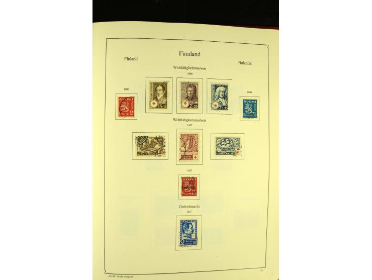 1860/1913, gestempelte Sammlung, ab 1945 weitgehend kpl.