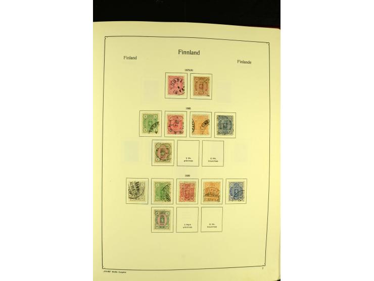 1860/1913, gestempelte Sammlung, ab 1945 weitgehend kpl.