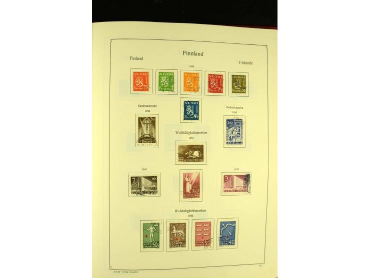 1860/1913, gestempelte Sammlung, ab 1945 weitgehend kpl.