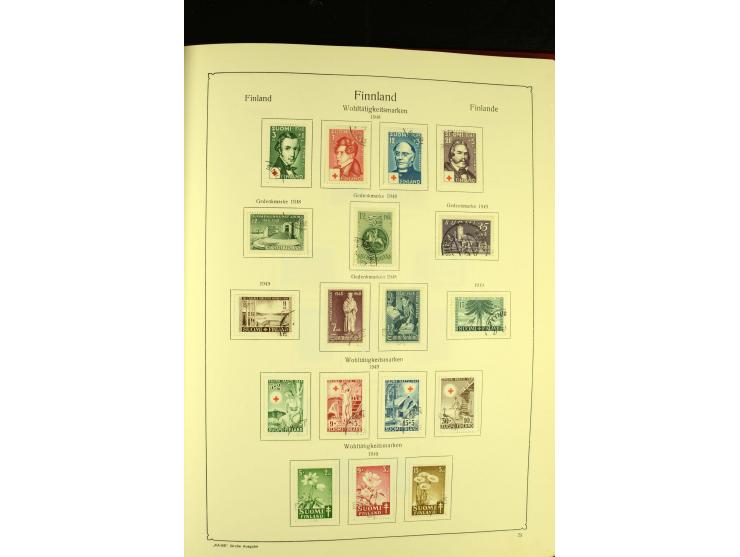1860/1913, gestempelte Sammlung, ab 1945 weitgehend kpl.